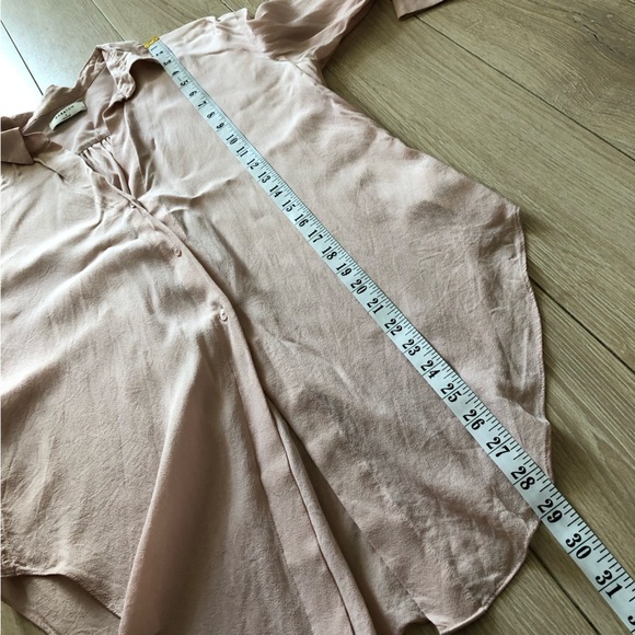 Aritzia Babaton Serge Shirt in Rose Quartz Size S - Picture 9 of 14